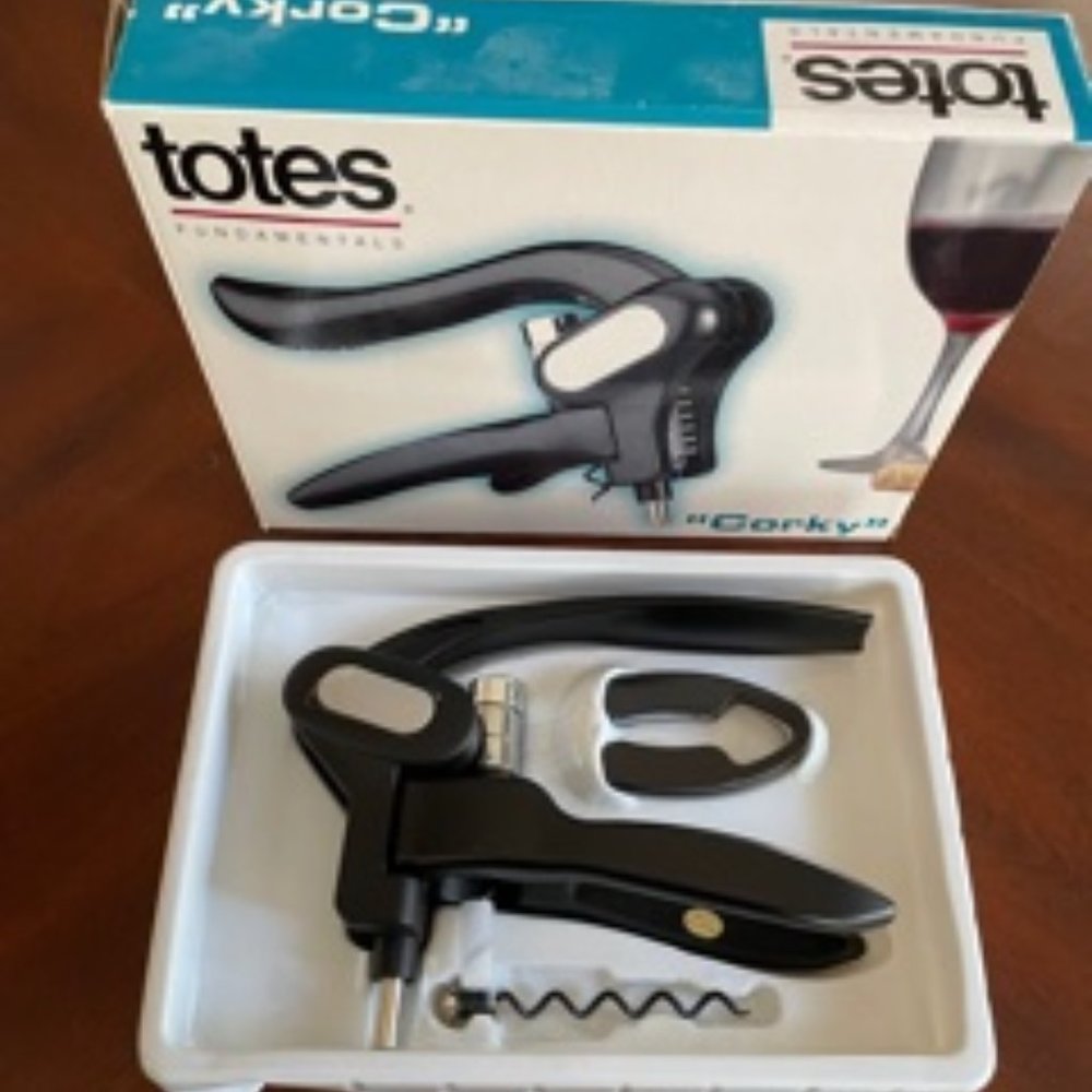 "Corky" Wine Bottle Opener